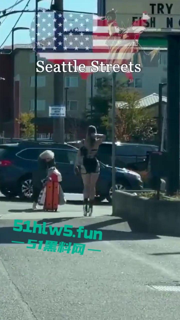 实拍美国西雅图站街女,性感的身姿纤细的美腿诱人的豪乳,各式美女应有尽有。-10