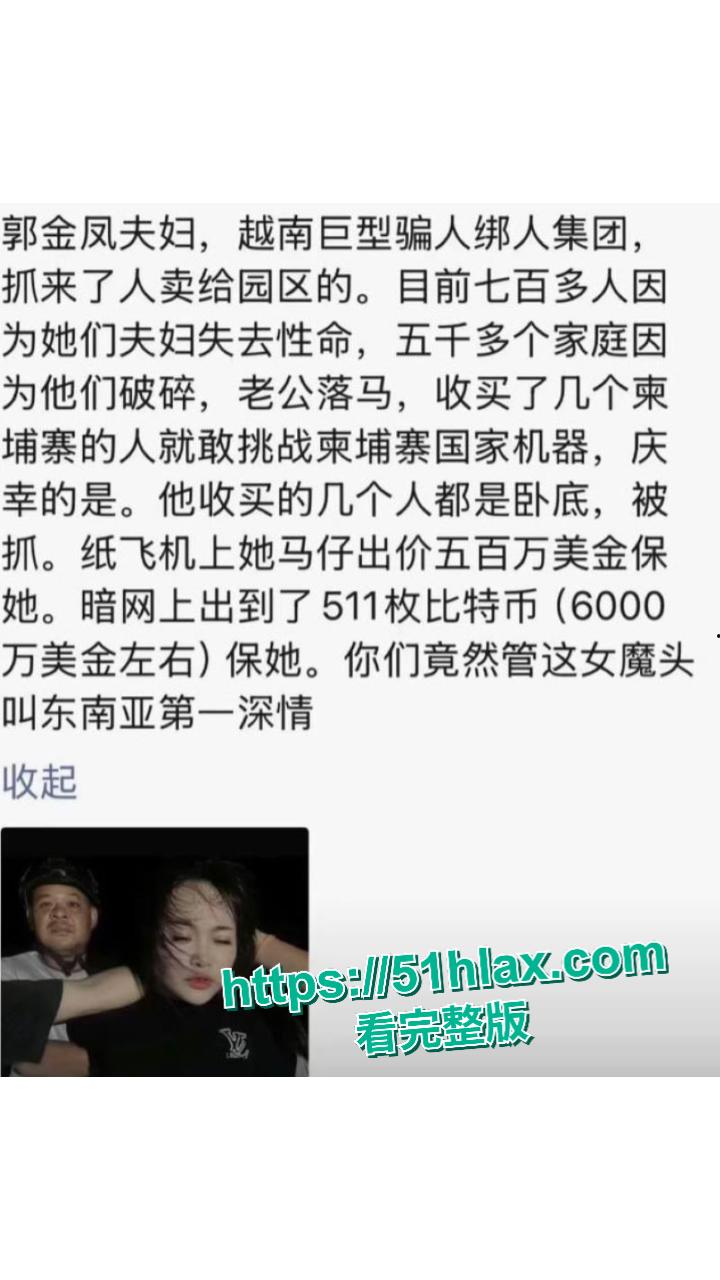 东南亚第一深情越南劫囚大嫂后续!大哥阮依豪旗下主管老金被抓 500+女孩人口贩卖视频流出 夫妇深情滤镜碎裂?-10