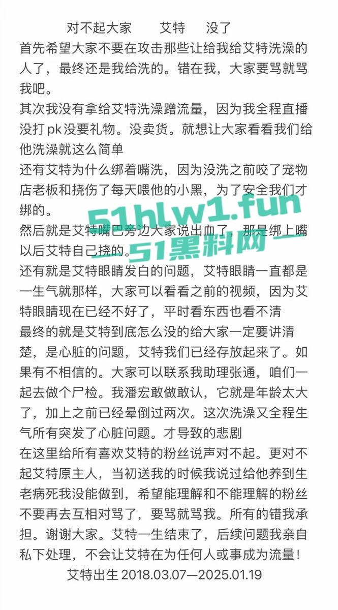 网红狗艾特疑遭训狗师【潘宏】虐待致死,女明星陈乔恩蹭热点带节奏被网友骂上热搜。-2