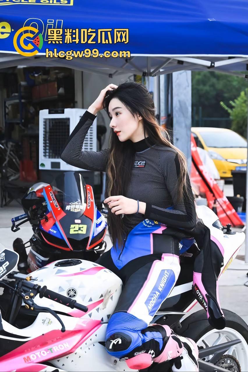 东莞英姿飒爽女骑士上演逆行惨剧，赛道飙车被撞飞数米， 当场休克被抬走！-9