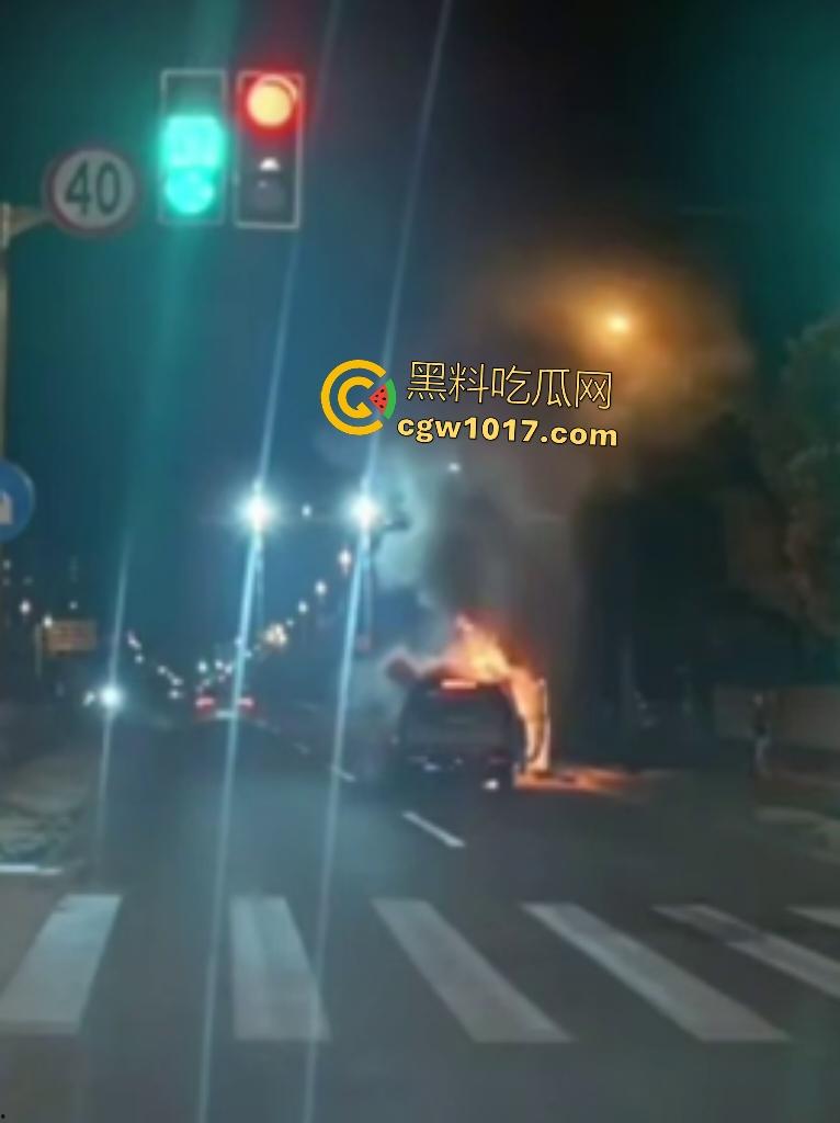 10月24凌晨理想MEGA自燃起火,车主跳车逃命,车底爆燃喷火,不得不说理想做“移动烤箱”还是有一手的!-6