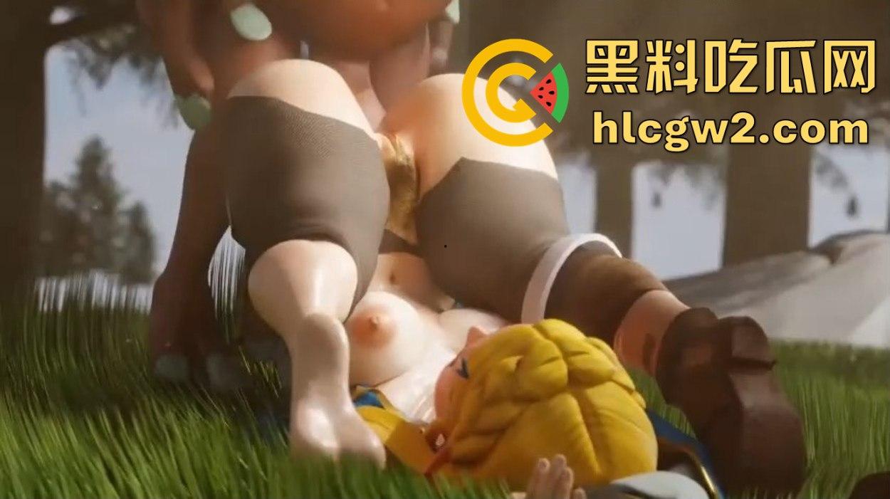 塞尔达公主新同人3D巨制！行走江湖被巨屌支配，高潮调教母狗化全程堪比电影！-6