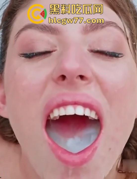 欧美靓妞挑战百人吞精! 汇集多人精液一饮而尽 浓稠黏精射满全身 场面堪称史诗级!-5