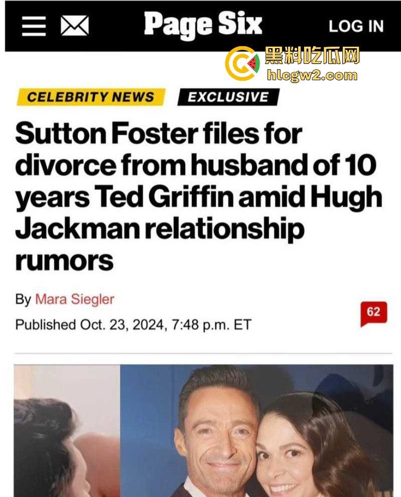 金刚狼扮演者【休·杰克曼】曝知三当三！勾引已婚演员萨顿被揭，活脱脱的美国老曹贼！-5