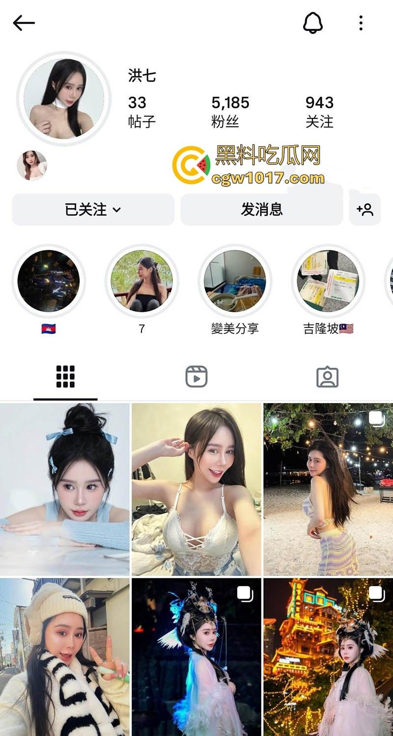 大神爆光约炮高颜值网美【洪七】甜美外表极品尤物身材，露脸口交18厘米大鸡巴整根吞没，骚逼骑乘后入疯狂榨精！-1