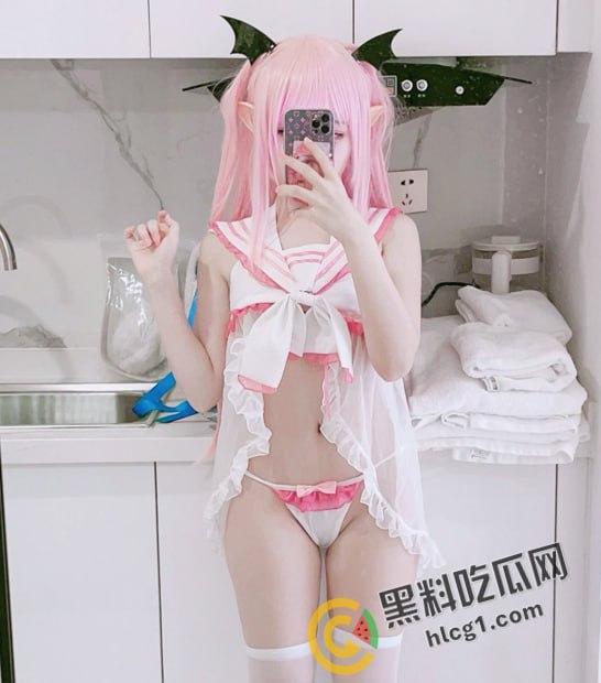 推特新晋福利姬小网红 小池理奈 超清纯的露脸嫩妹 极品颜值 稚嫩身躯自慰秀！-9