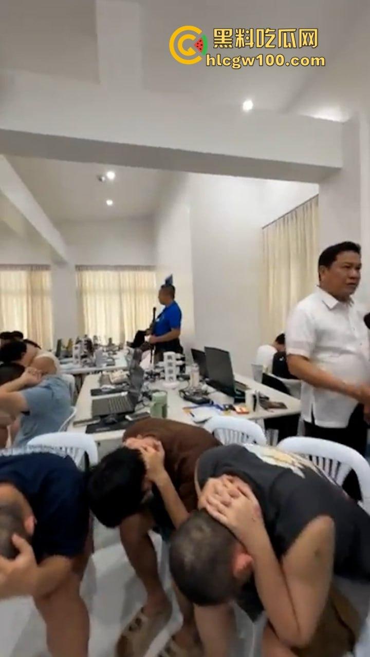 受明星被绑事件影响 菲律宾甲米地园区抓到电诈份子就地开新闻发布会 真会做事啊-5