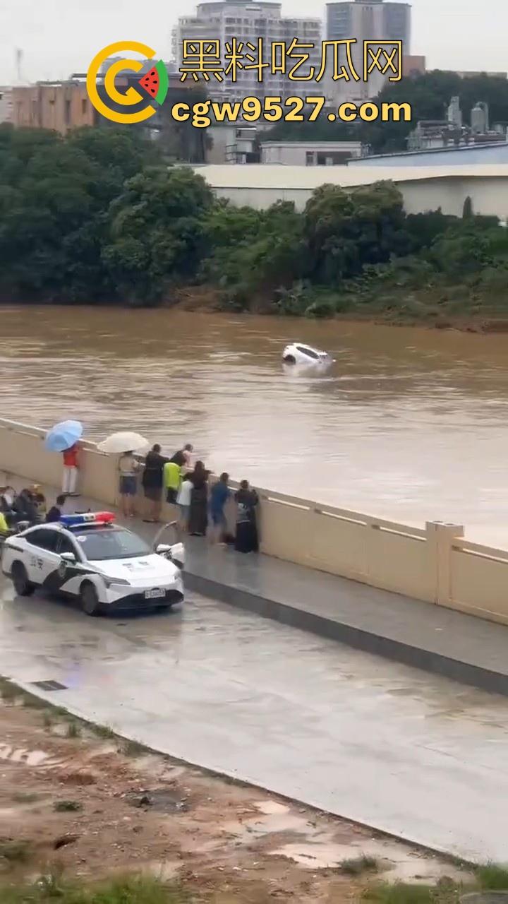 东莞一女司机开车掉河里，车辆像脱缰野马般直冲河中，送医院抢救无效死亡！-8