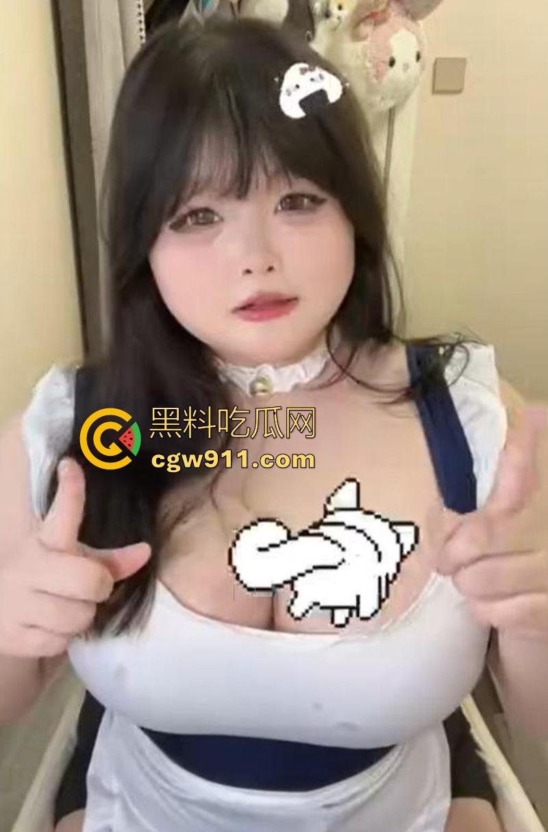 抖音坦克网红【两只猫】约炮金主私拍曝光,微胖巨乳肥臀,狗链牵引女上骑乘,蜜穴紧裹吞吐到底!-5