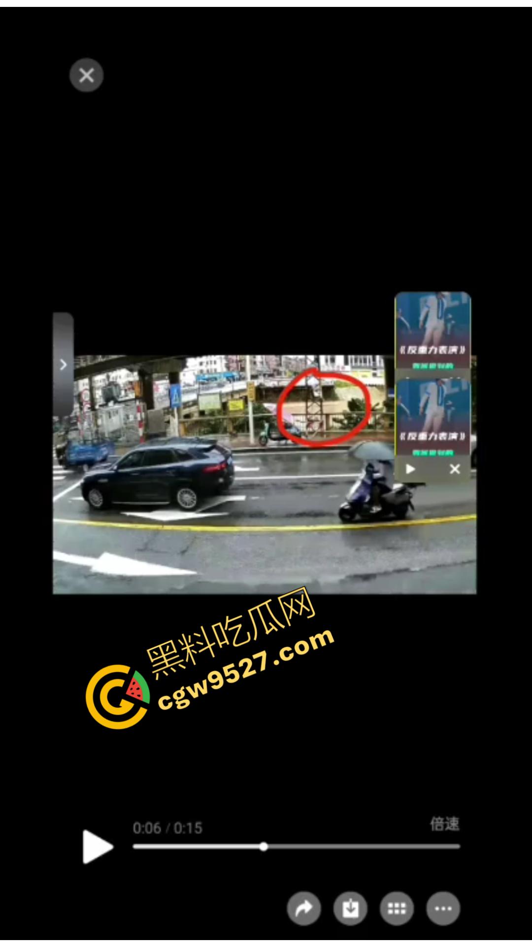 远离女司机！东莞一女司机因操作失误掉河里死亡，监控摄像头全程记录，这操作真牛！-9