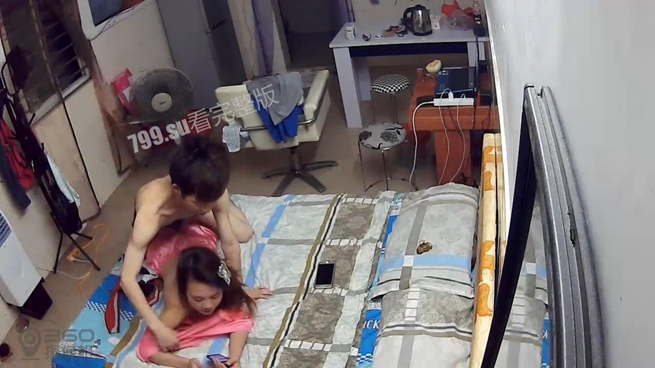 破解监控偷拍 黑客入侵家庭摄像头，拍下高颜值美女啪啪视频-2