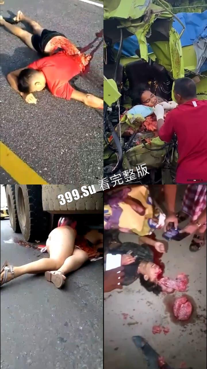 慎点！车祸现场无码合集，心理承受能力低的瓜友勿点，内有血腥场面（四）-5