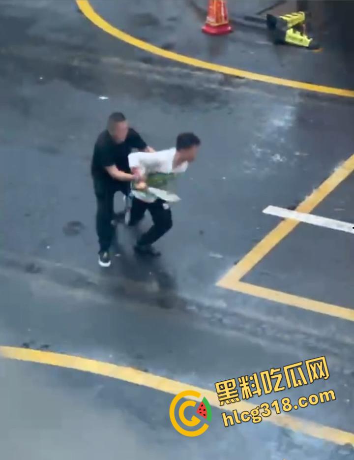 小伙街边无差别砍人,就算劝架也惨被砍,街头刀光血飙骨肉翻开,地上血迹一片看着都感觉痛 !-3