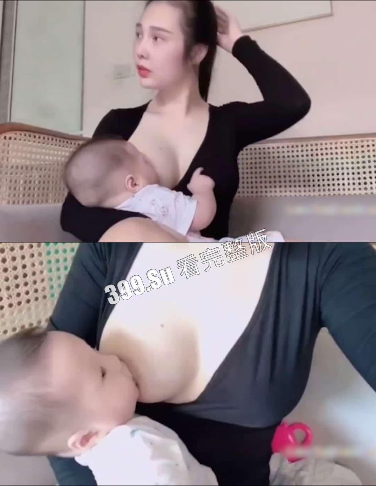 奶牛是怎样练成的？#巨乳 #胸控 #母乳喷射 大奶怪合集（五）-5