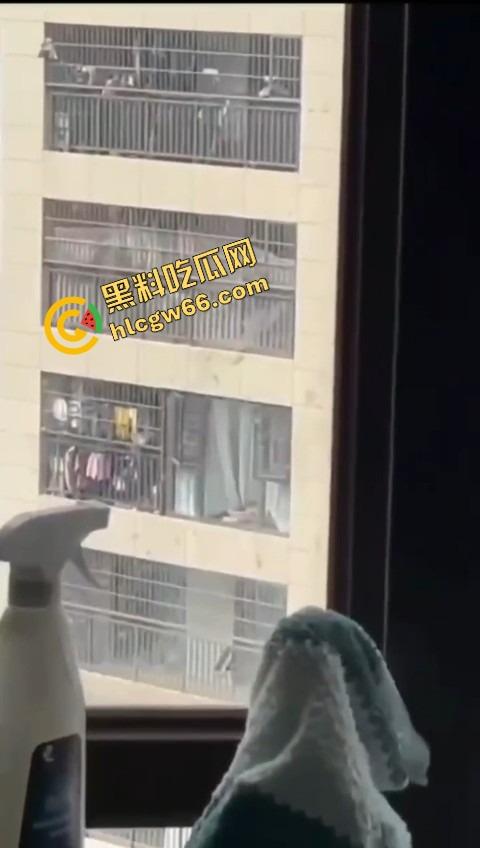 集美逆天操作,阳台晒鲍鱼不拉窗帘,白天晒鲍鱼,晚上老公就地现吃,主打一个鲜嫩刺激!-4