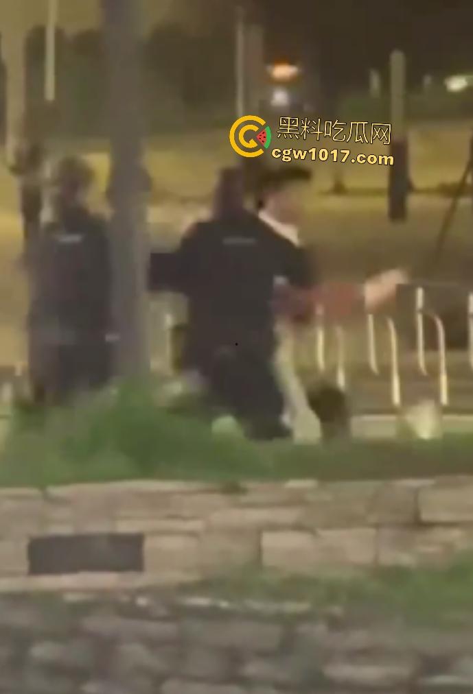 达州街头“刀皇”用菜刀袭警,小冲突变警匪大戏,警车撞击刀皇还能立马站起来,女友抱腿才能制服,太牛逼了!-5