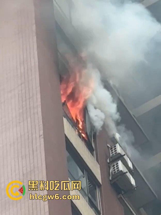 四川乐山峨眉维多利亚小区突发火灾,火灾具体什么原因引起的待确定中,出门在外一定要做好防火。-3