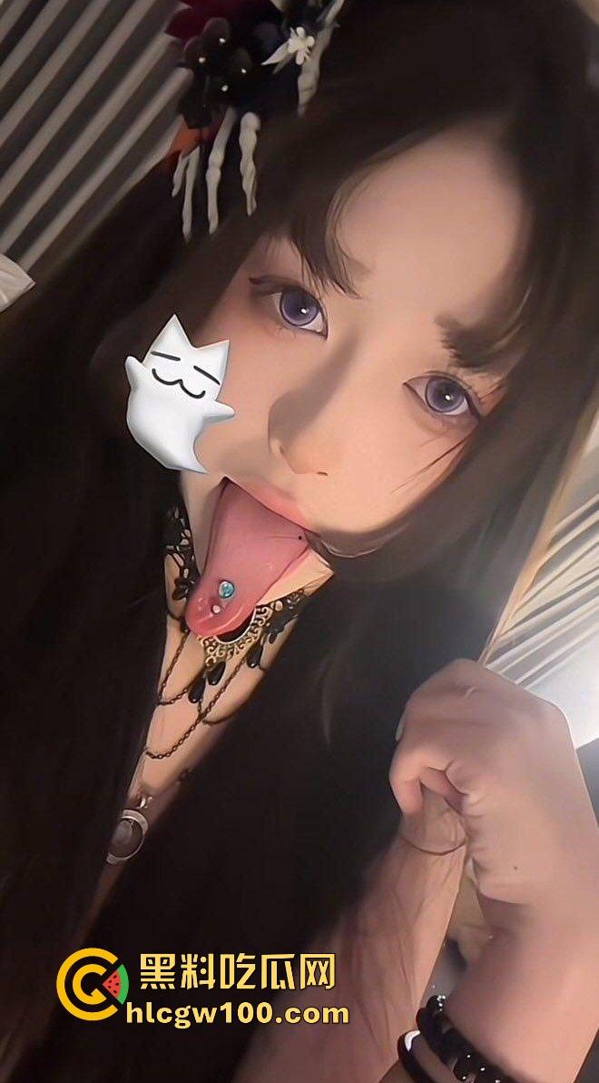 Ahegao美女舌钉加持，双重BUFF满级攻击，这高潮脸看了硬到窒息，哪个哥们能挺过三分钟？-1