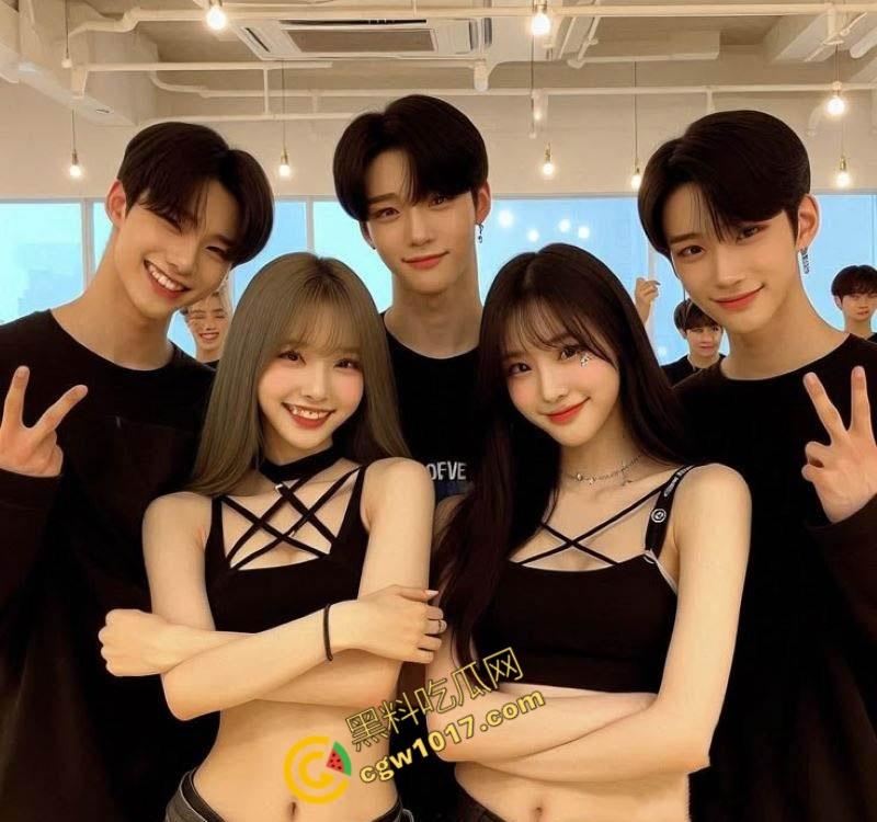 韩国练习生淫乱夜！白天练舞夜晚群P，经纪人默许轮番内射，娱乐圈成滥交天堂，出道隐秘代价曝光！-2