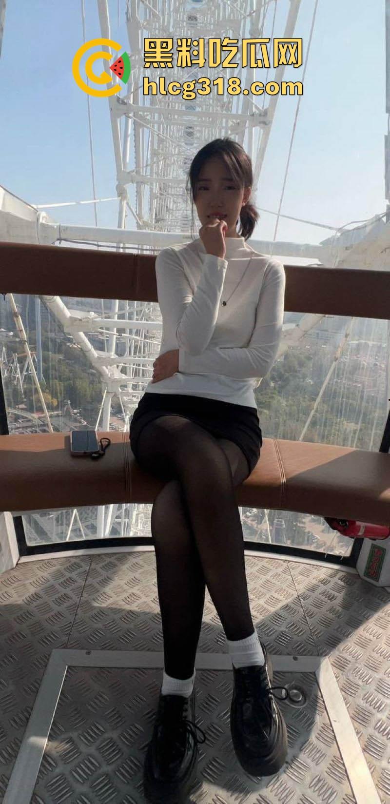 威海外事职业大学06年淫荡学妹【张子涵】背男友聊骚偷情，露脸性爱显淫荡模样，不良视频遭前男友曝光！-4