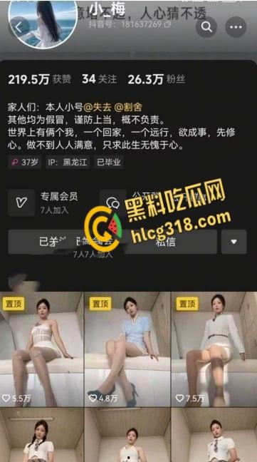 抖音26万粉丝网红【小梅】,丝袜御姐自慰流出,粉嫩白虎玩到失控,真的欠调教 !-1