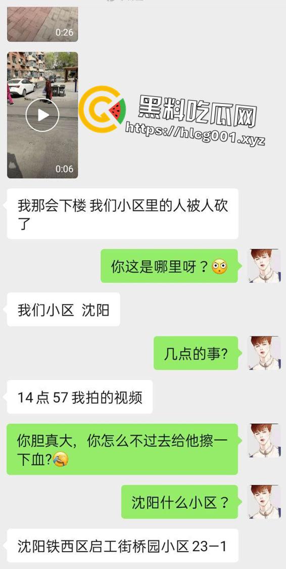 沈阳铁西区又出现砍人事件被砍的头部全身是血 画面血腥 这是多大的仇-5