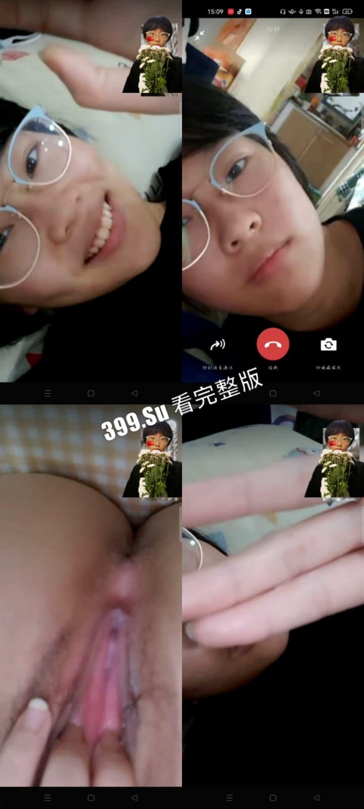 开学前最后的疯狂 天津高中学生—罗晓玲 跟网友裸聊，自慰给网友看  视频被流出-10