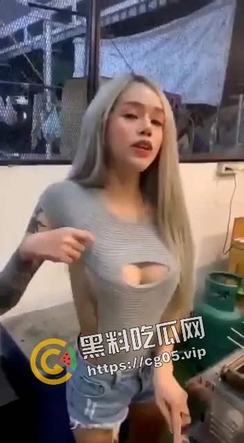 烤肉西施 泰国模特【瓦赞】顶级杂志阁楼签约模特 女同做爱磨豆腐视频曝光 极品大胸-3